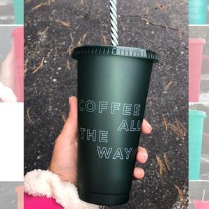LAST ONE Coffee All The Way Starbucks Holiday Cup